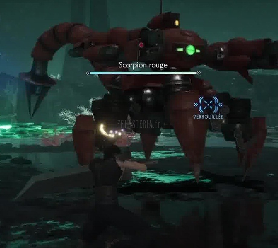 Scorpion rouge