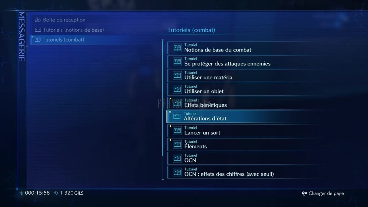 Crisis Core — Le courrier de Zack