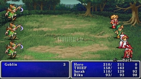 FF I — Escape ffi PSP