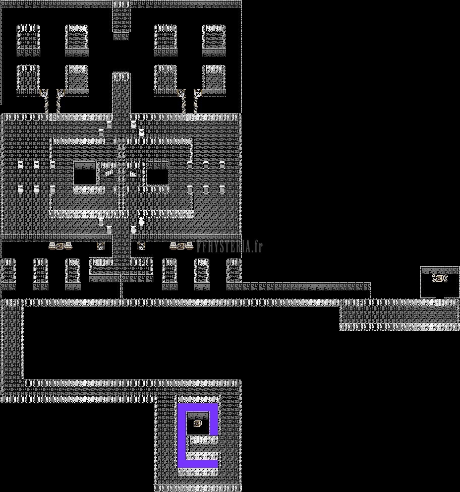 Les sous-sols du Temple du Chaos du passé
