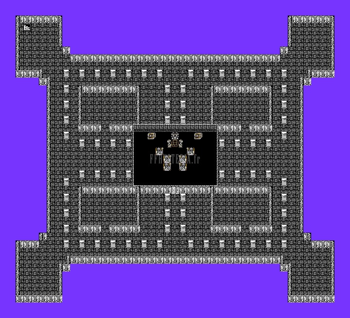 FF I — FF nes chaos shrine of the past third floor