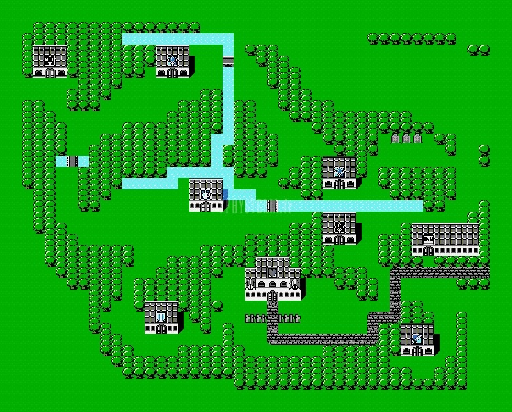 FF I — FF nes elfheim
