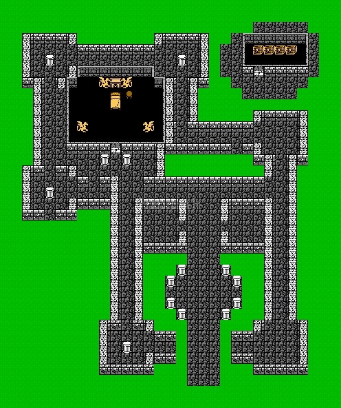 FF I — FF nes elven castle