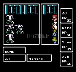 FF I — FF nes evade