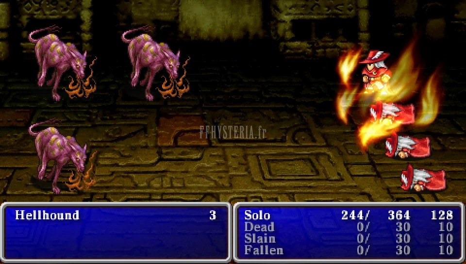 FF I — Ff1 PSP blazehellhound