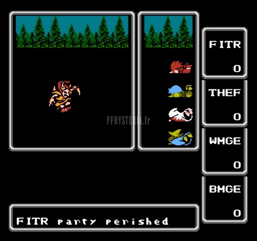 FF I — Ffgameover