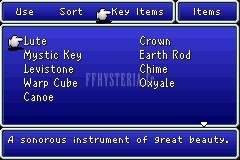 FF I — Ffi gba items menu (2)