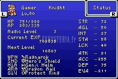 FF I — Ffi gba status menu