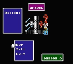 FF I — Ffi nes weapon shop