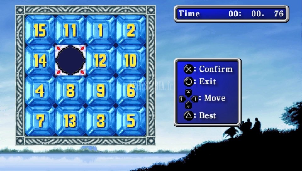 FF I — Ffi PSP 15 puzzle
