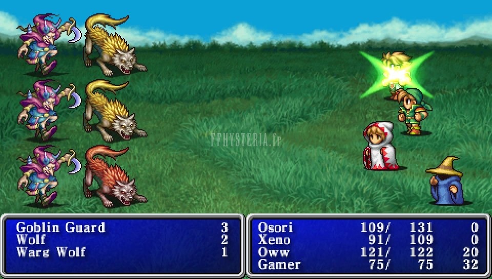FF I — Ffi PSP blindna