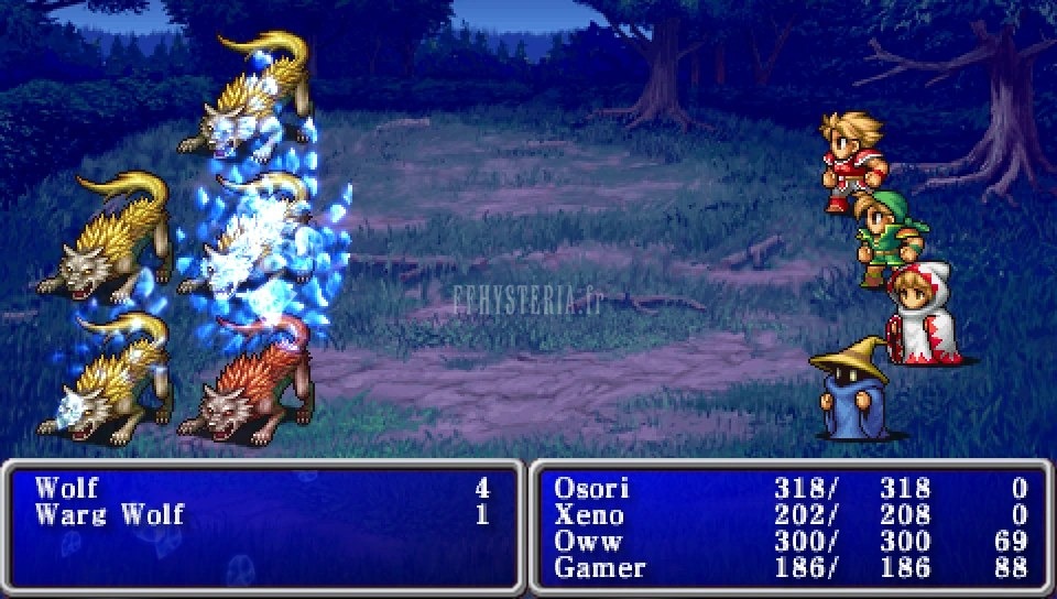 FF I — Ffi PSP blizzara