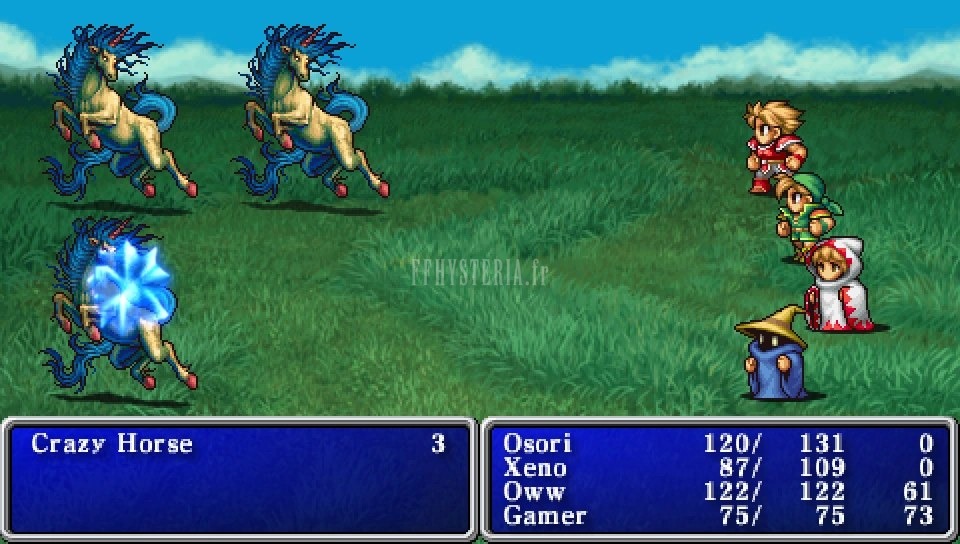 FF I — Ffi PSP blizzard