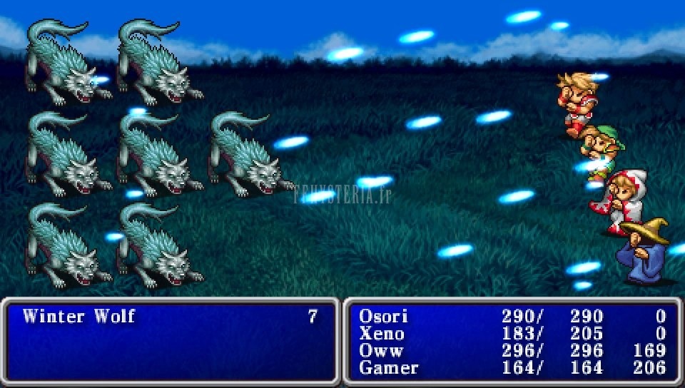 FF I — Ffi PSP icestorm