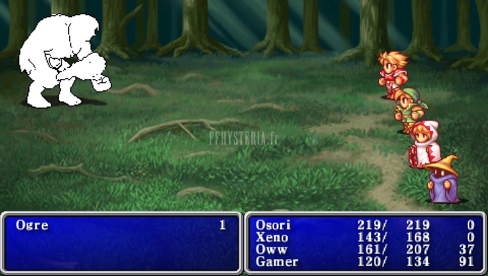 FF I — Ffi PSP nulblaze status