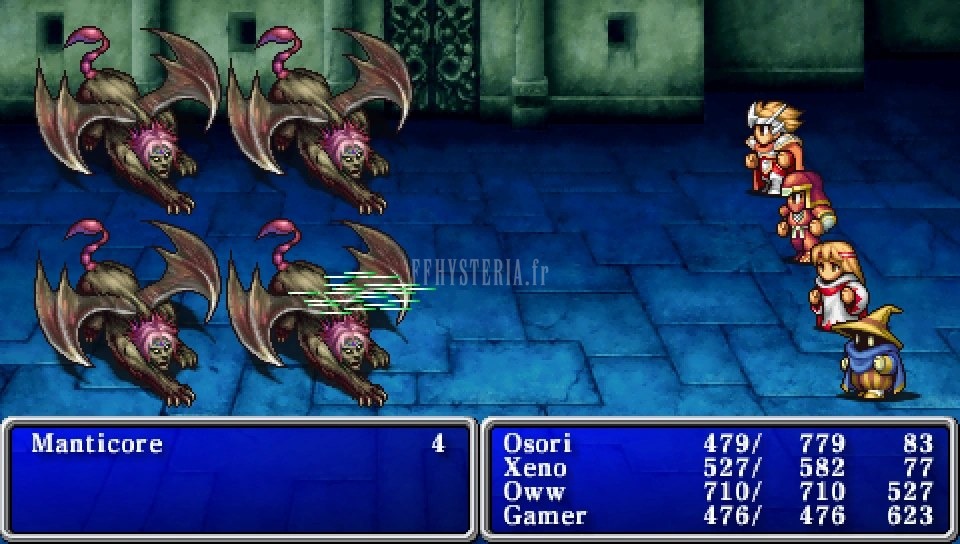 FF I — Ffi PSP poison darts