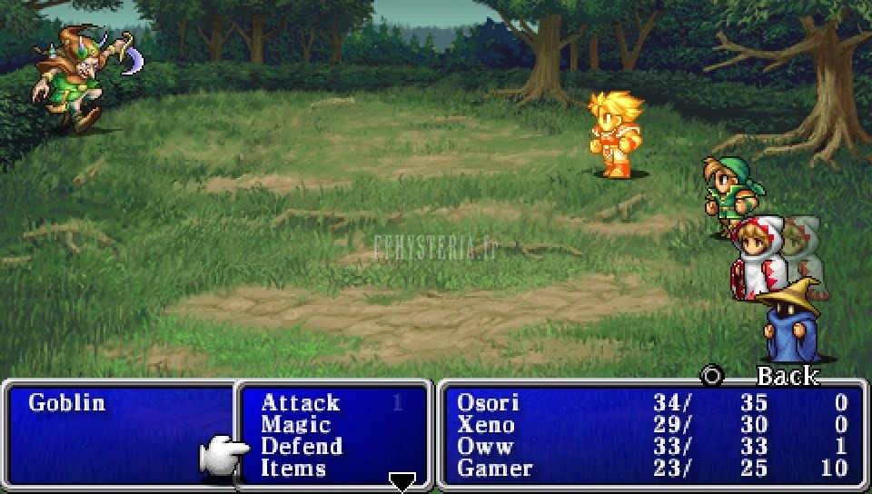FF I — Ffi PSP protect status