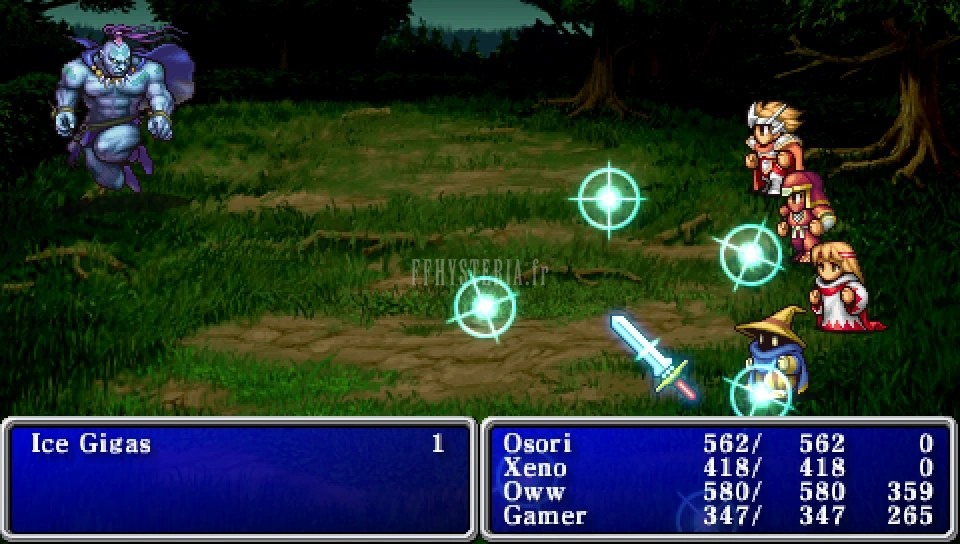 FF I — Ffi PSP saber