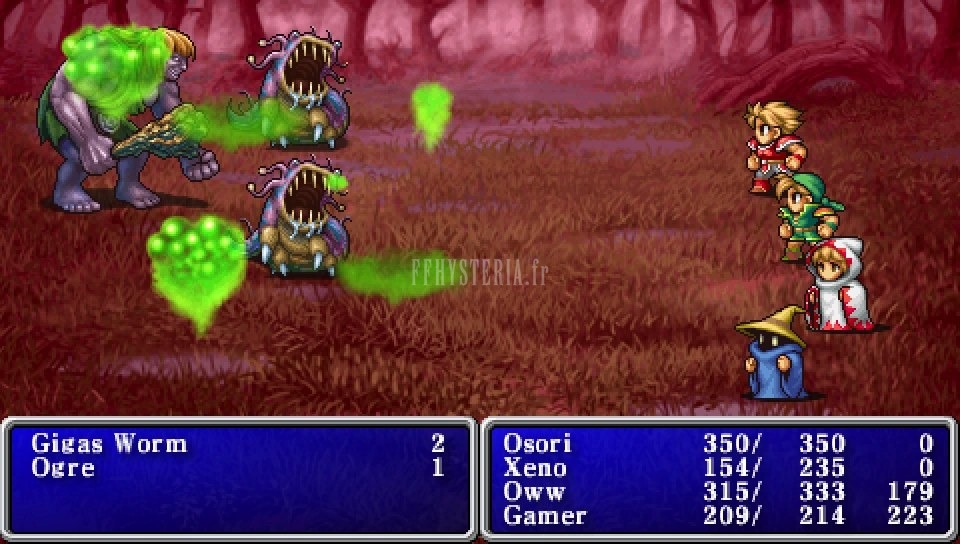FF I — Ffi PSP scourge