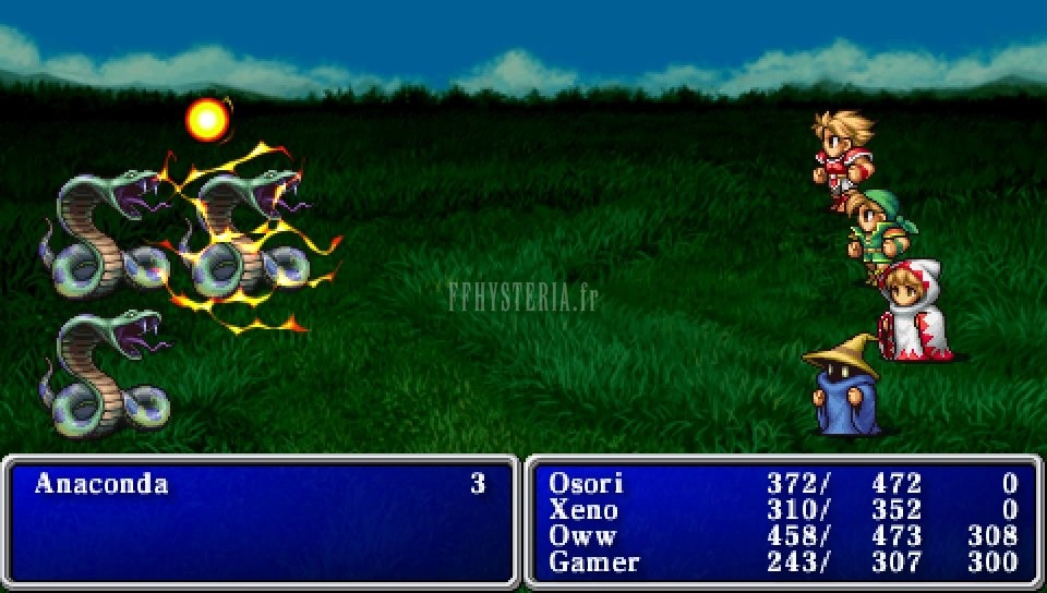 FF I — Ffi PSP stun