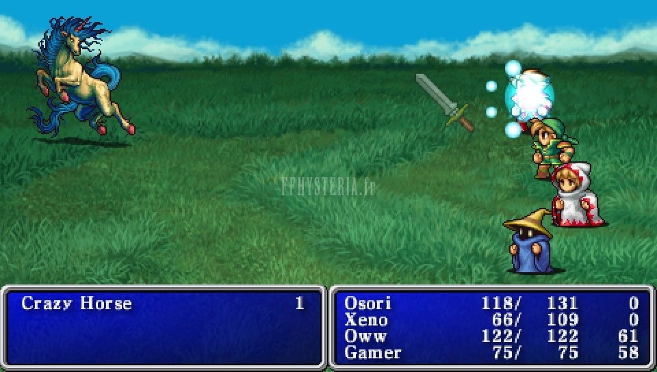 FF I — Ffi PSP temper