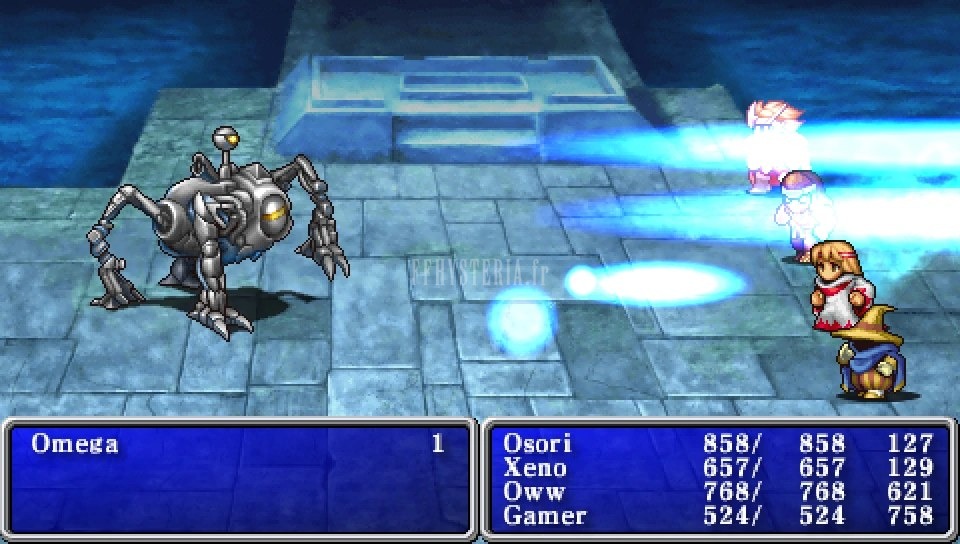 FF I — Ffi PSP wave cannon