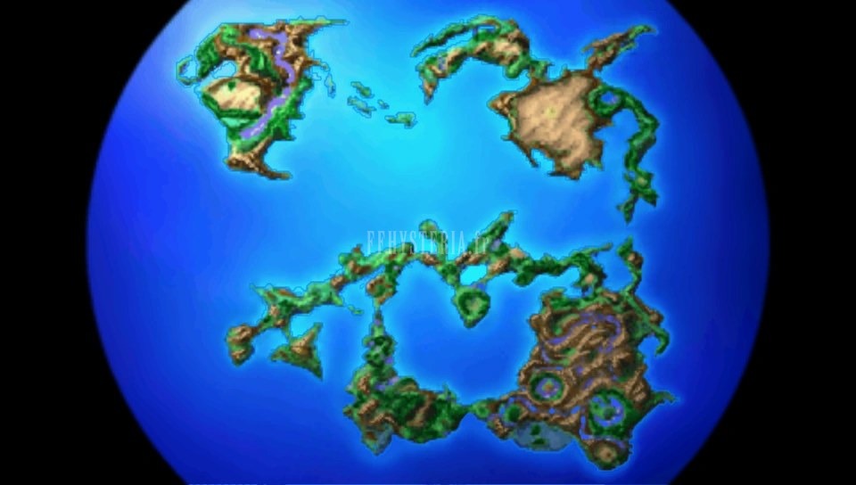 La carte du monde s'ouvre dès que la navigation est possible