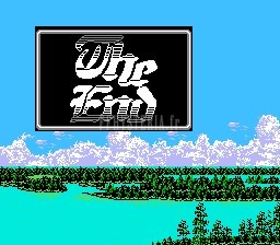 L'écran de fin du premier Final Fantasy