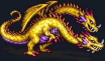 FF I — Créature — 2 headed dragon