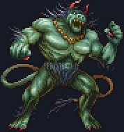 Minotaure Zombi