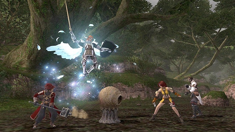 Un aventurier épaulé par ses Trusts, des alliés invoqués par magie