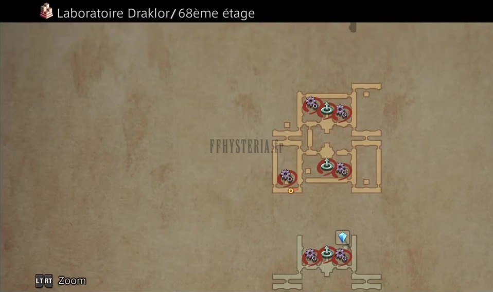 Carte de la zone — Laboratoire Draklor