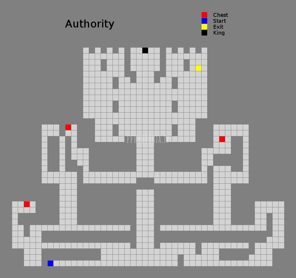 Un étage du Labyrinthe des Arcanes