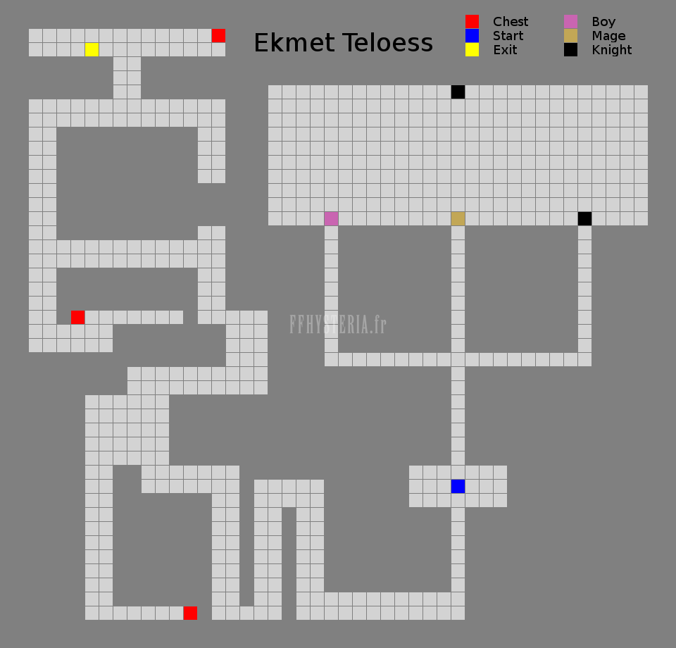 FF II — Al ekmet teloess map