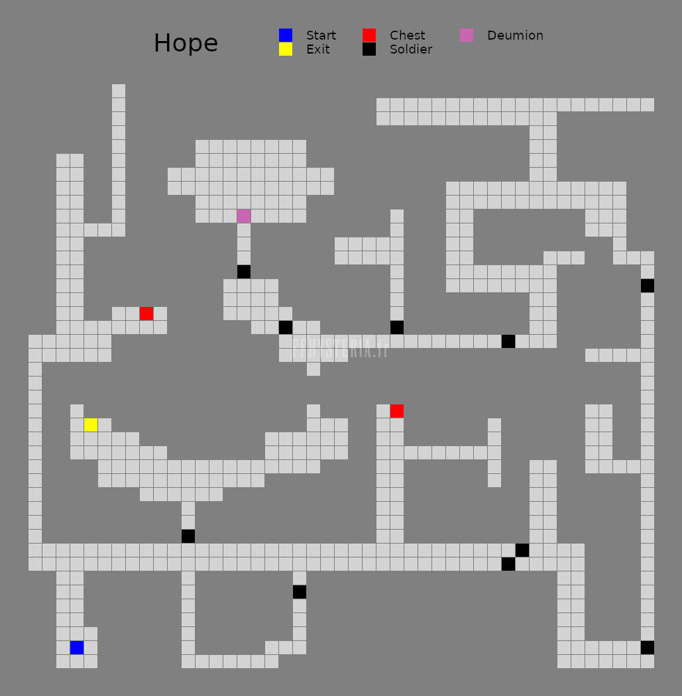 FF II — Al hope map