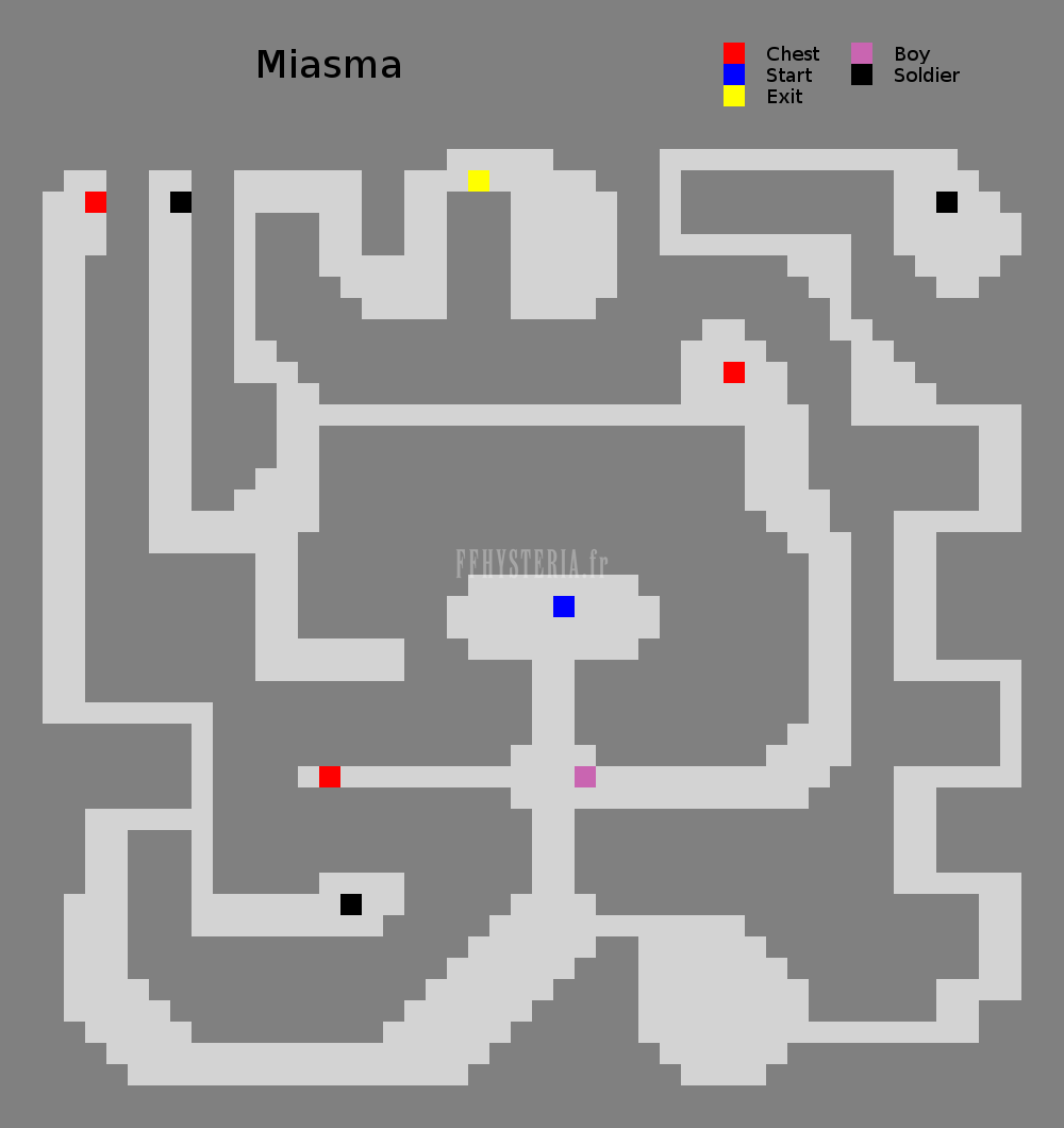 FF II — Al miasma map