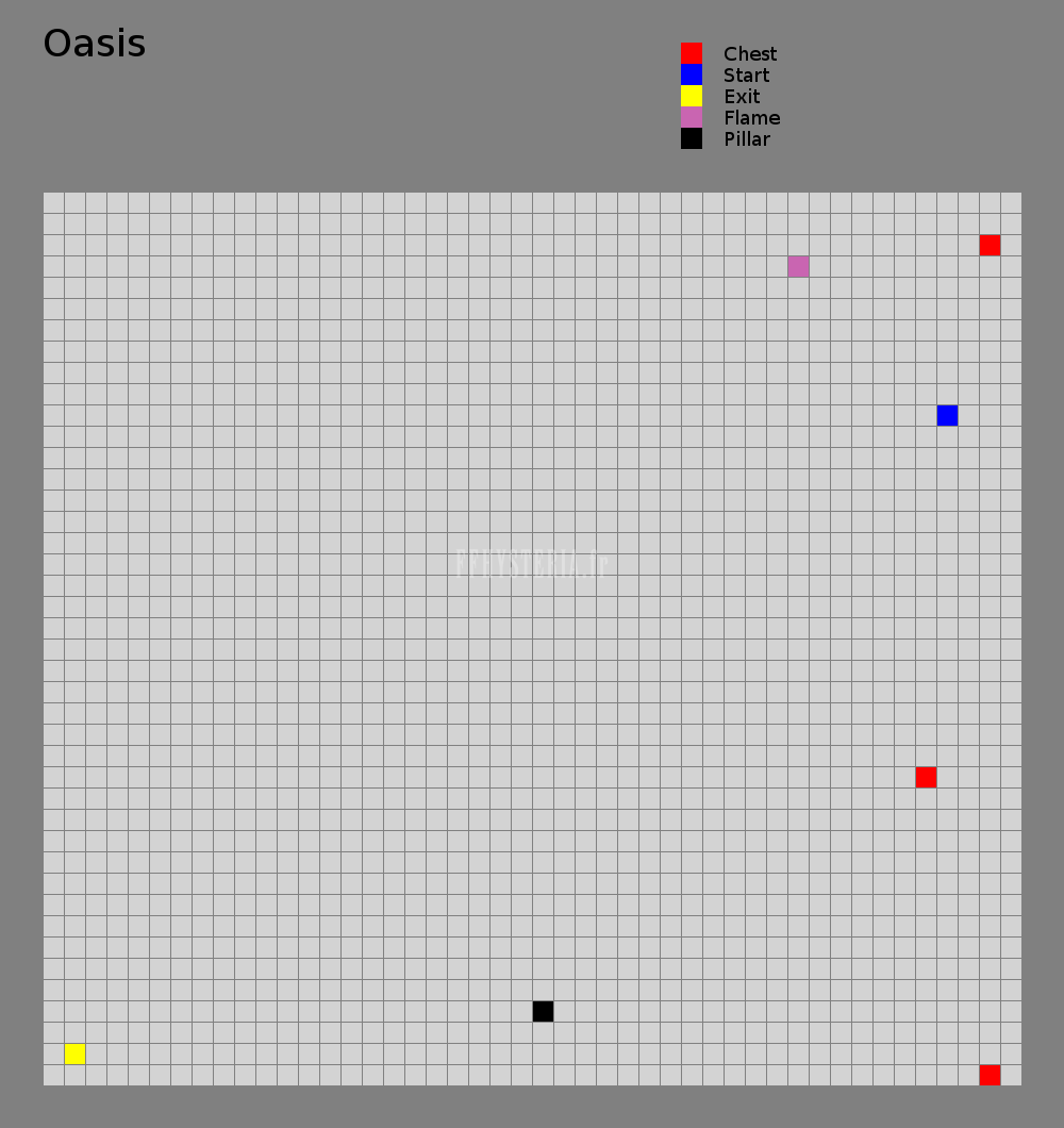 FF II — Al oasis map