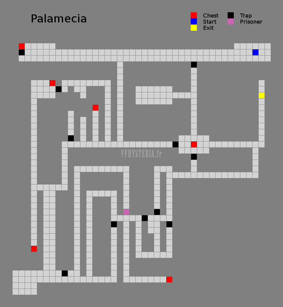 FF II — Al palamecia map