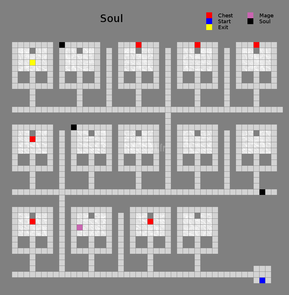 FF II — Al soul map
