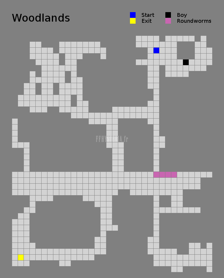 FF II — Al woodlands map