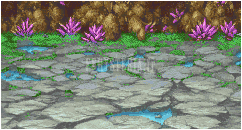 FF II — Ffii background unknown cave