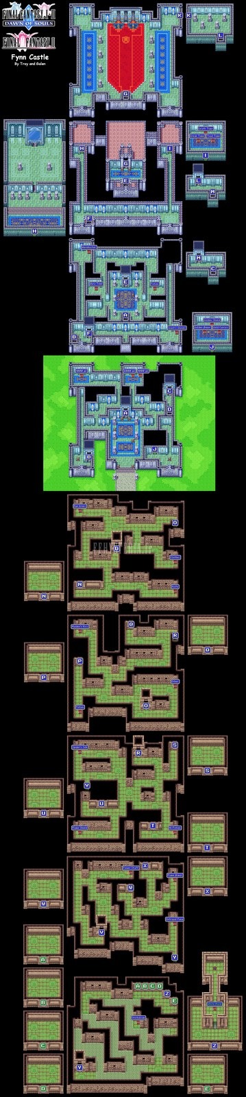 FF II — Ffii fynn castle map