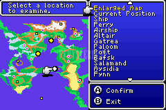 FF II — Ffii gba world map