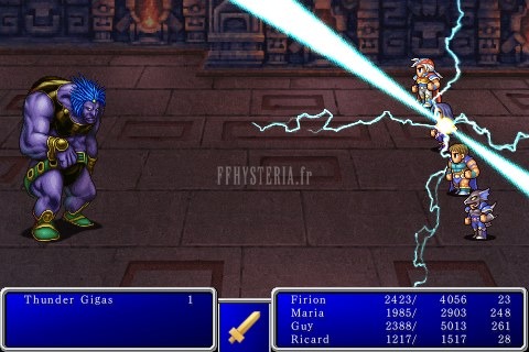 FF II — Ffii ios thunderbolt xvi single