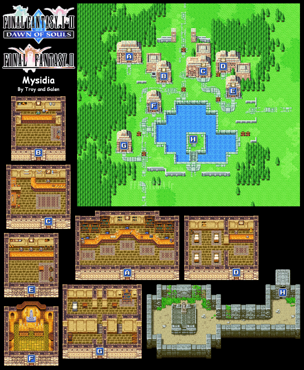 Le plan de Mysidia