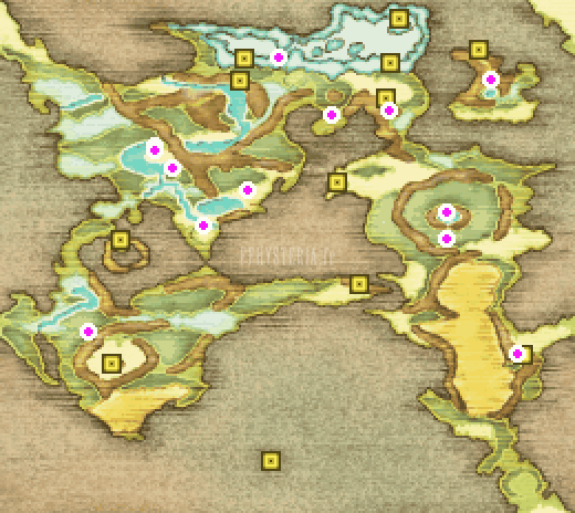 FF II — Ffii PSP map