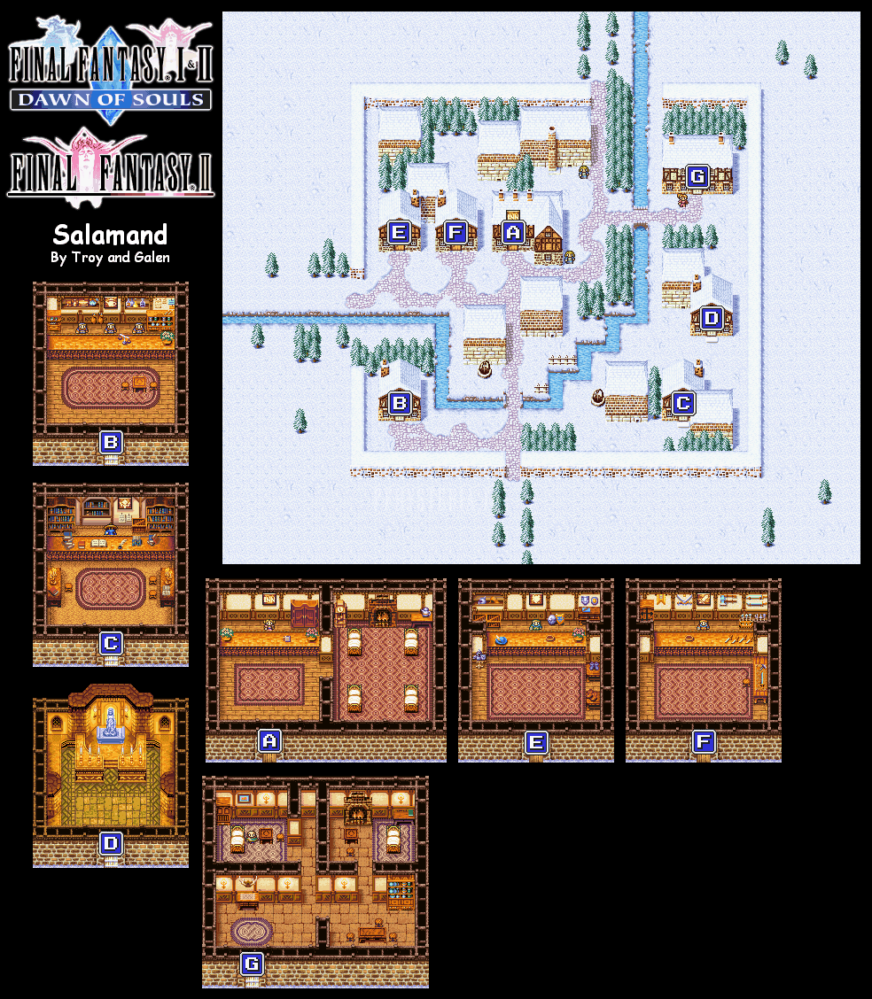 FF II — Ffii salamand map