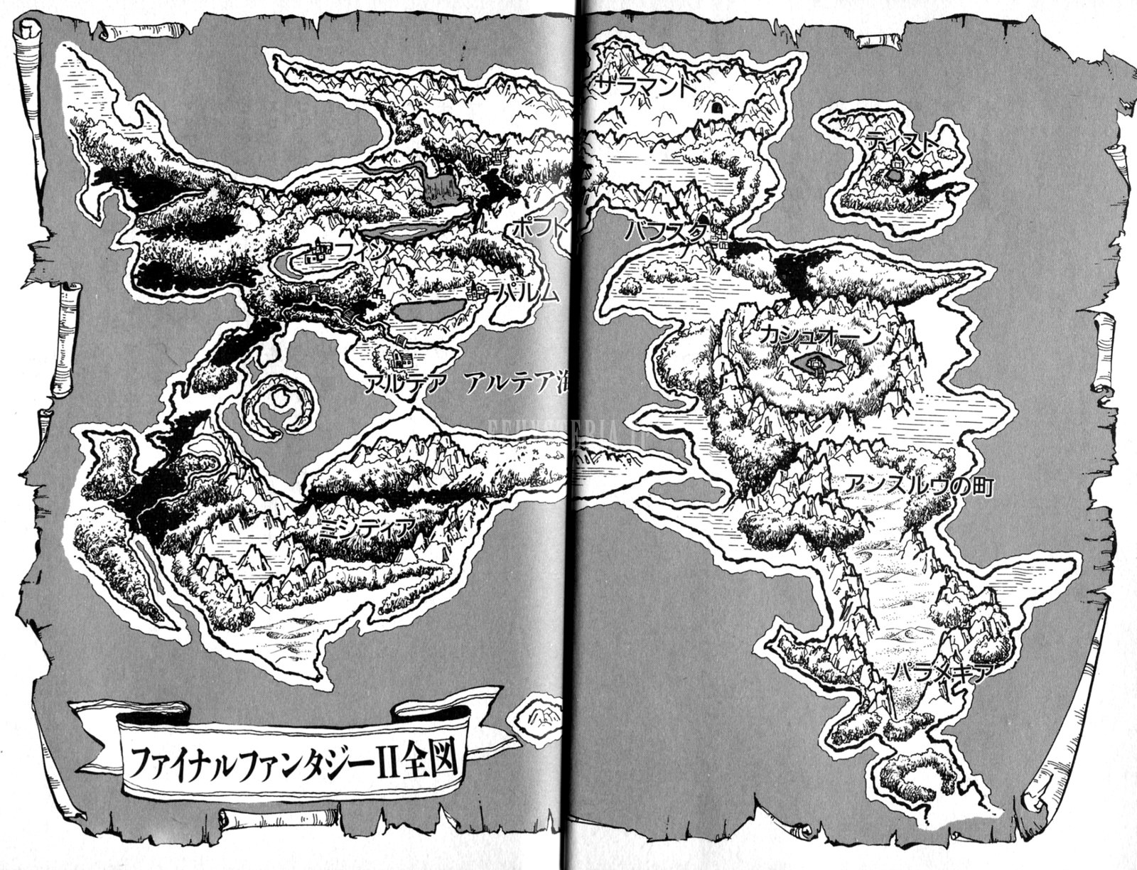 FF II — Ffii world map novel