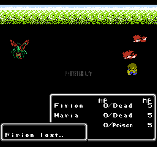 FF II — Ffiigameover
