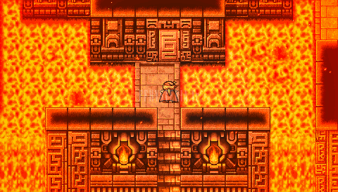FF II — Mysidian tower fire floor